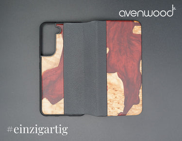 Samsung Galaxy S22 PORTO COLLECTION FLIPCASE 9236 Rot